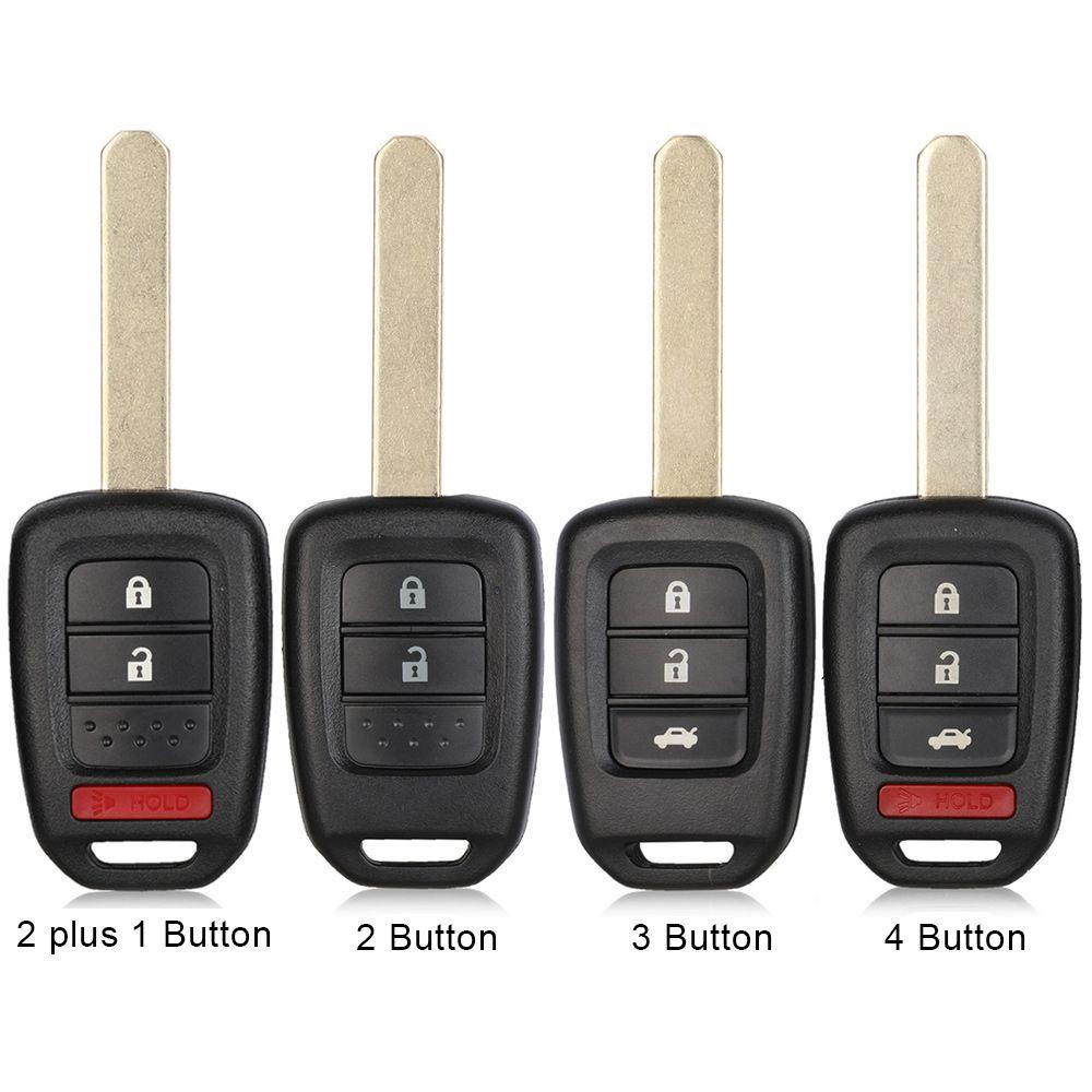 Chìa Khóa Điều Khiển Từ Xa 3 Nút 433MHz 2 Nút Siêu Bền Chuyên Dụng Cho Xe Hơi Honda 2013-2015