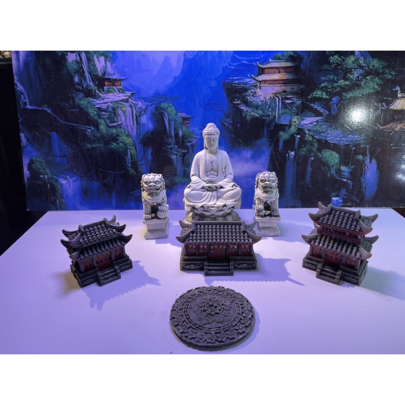 Nhà 1 tầng dài bộ nhà Kelsey 2 - Phụ kiện trang trí tiểu cảnh, bể cá, non bộ, sân vườn