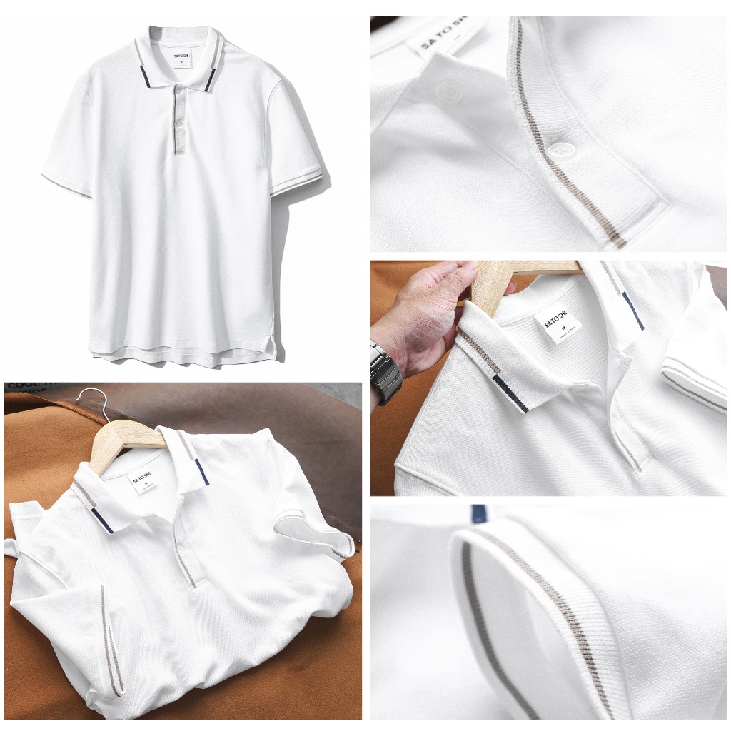 [Mã LTP50 giảm 50000 đơn 150000] Polo STS Diamond Chất Pique Cổ Viền Trụ Dệt nhỏ tay ngắn SAPL56 | Hẻm Store | BigBuy360 - bigbuy360.vn