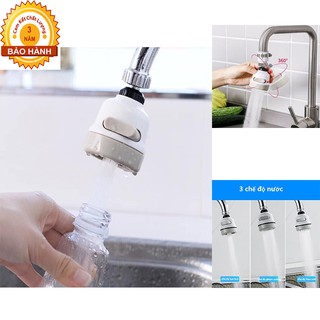 Mua Đầu vòi tăng áp điều hướng 360 độ  3 chế độ chảy