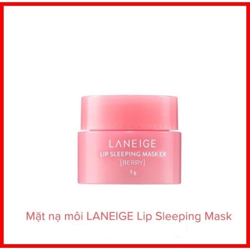 Mặt nạ ngủ cho môi LANEIGE Lip Sleeping Mask Berry 3G - Minisize