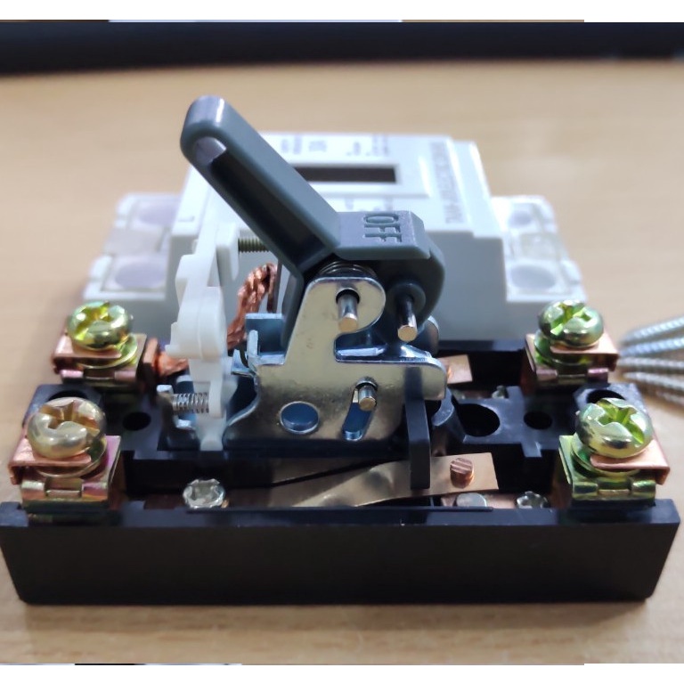 Cầu dao an toàn aptomat cóc CB cóc 2P 10A 15A 20A 30A 40A TAIAN Malaysia nhập khẩu chính hãng