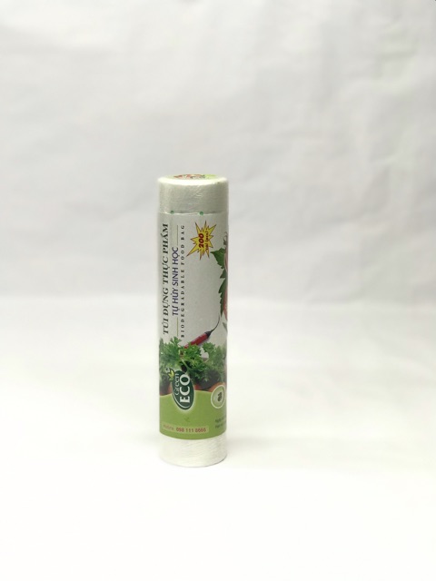 Túi đựng thực phẩm tự huỷ sinh học Starvian Green Eco 100 chiếc/cuộn