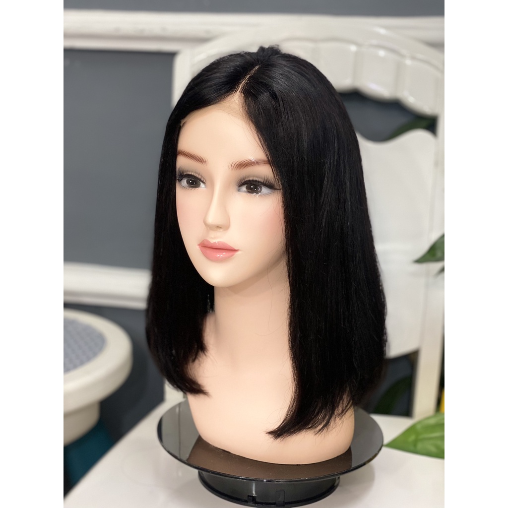 🔆 Tóc giả nữ làm từ sợi tóc thật nguyên đầu