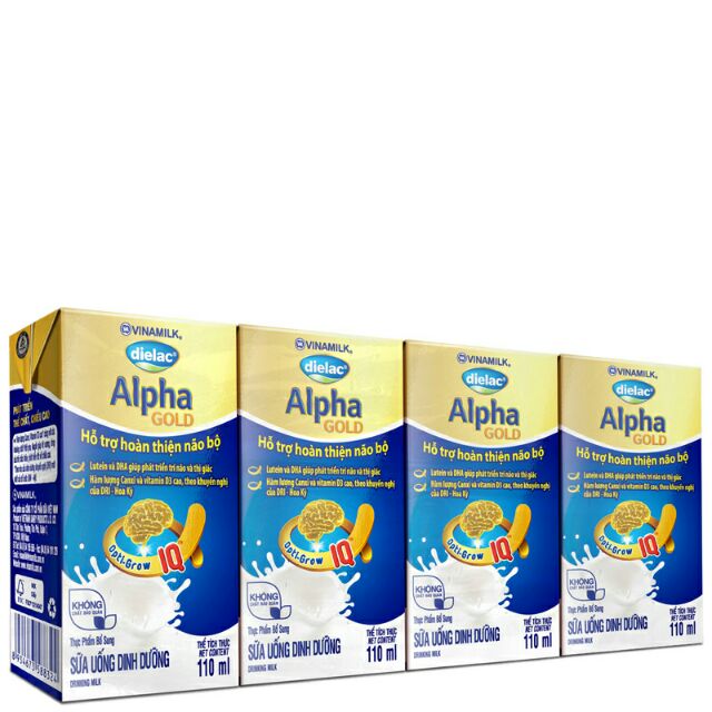 1 thùng sữa Dielac Anpha gold 110ml (date 11.2020)