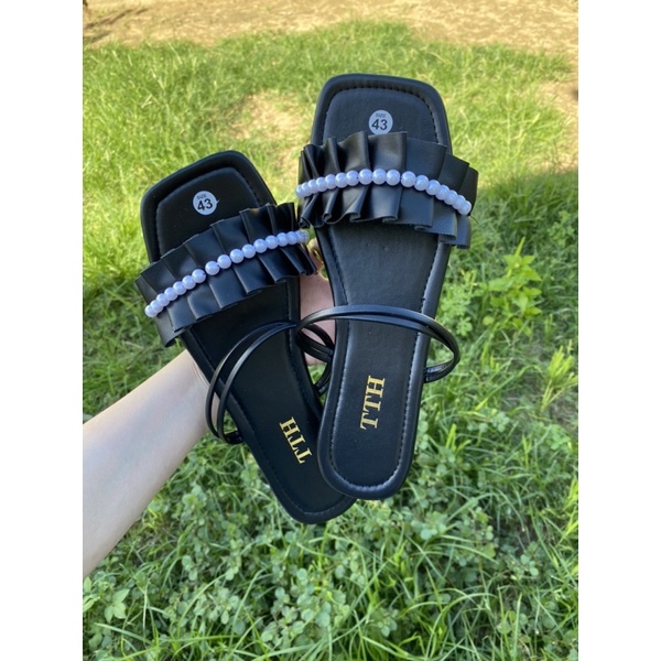 Dép nhúng cườm hai vai bigsize 40-46 (ảnh thật)