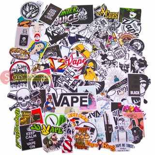 10-50 hình sticker Vape decal