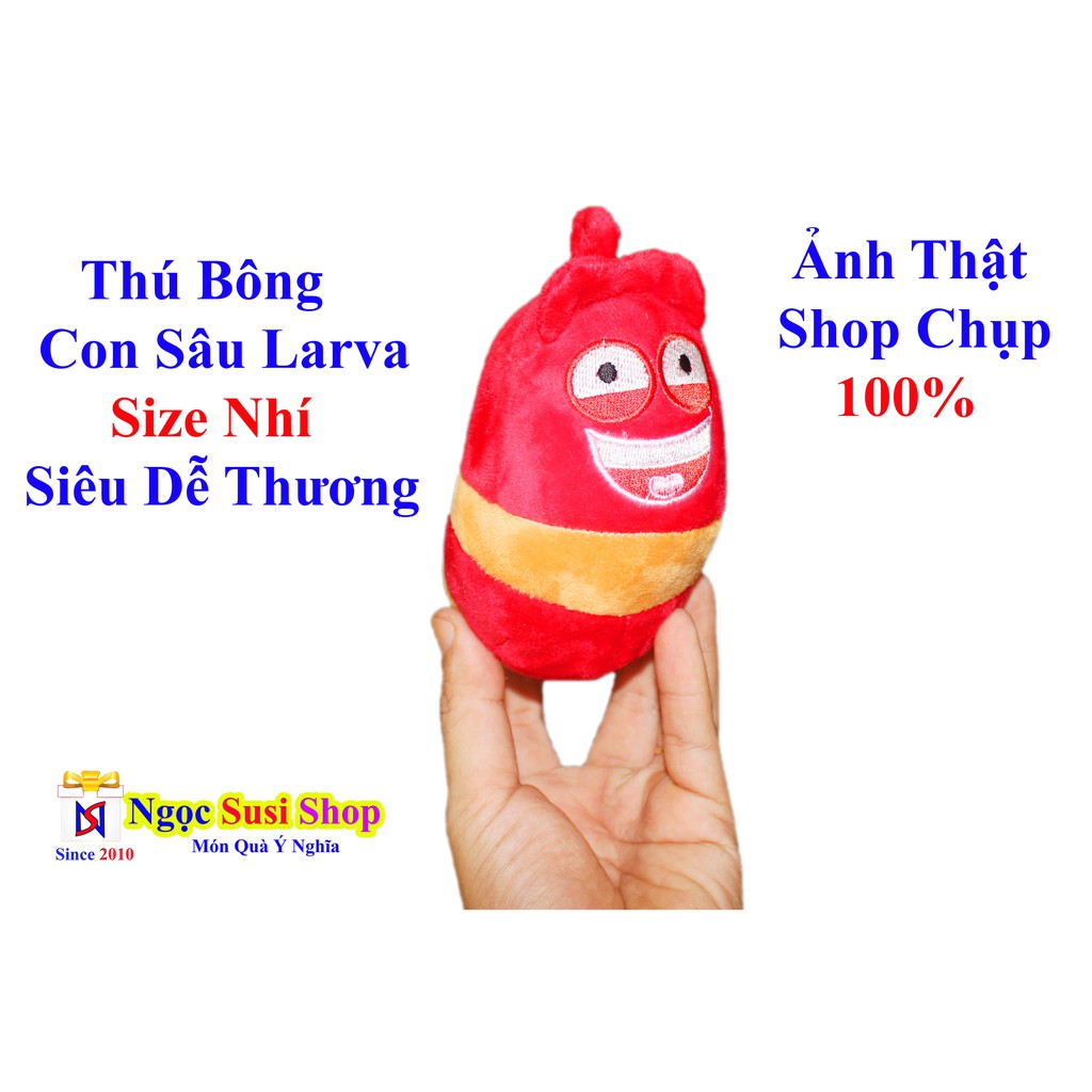 Thú Bông Con Sâu LAVAR Size Nhí 15cm Cực Dễ Thương