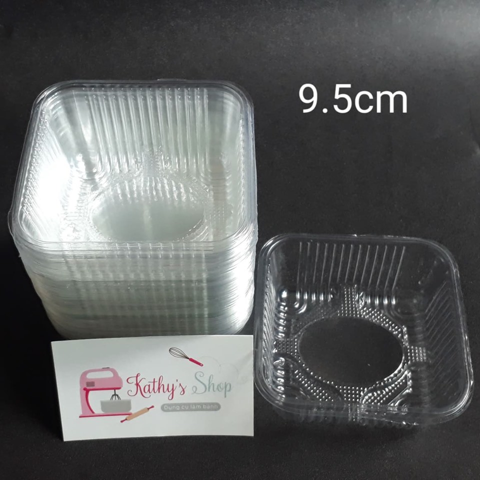 (Set 100) Khay đựng bánh trung thu 9.5cm -khay VN