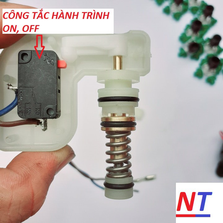 Rơ le thay thế cho các loại máy rửa xe gia đình ( RƠ LE CONG )