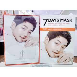 Mặt Nạ 7 Ngày Cho Làn Da Đẹp Như Mỹ Nam Song Joong Ki Forencos 7 Days Silk Sheet Mask