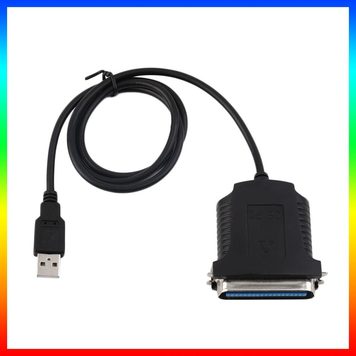 Dây Cáp Chuyển Đổi Usb Sang Parallel Port Lpt1 36 Pins Ieee 1284 Cho Máy In