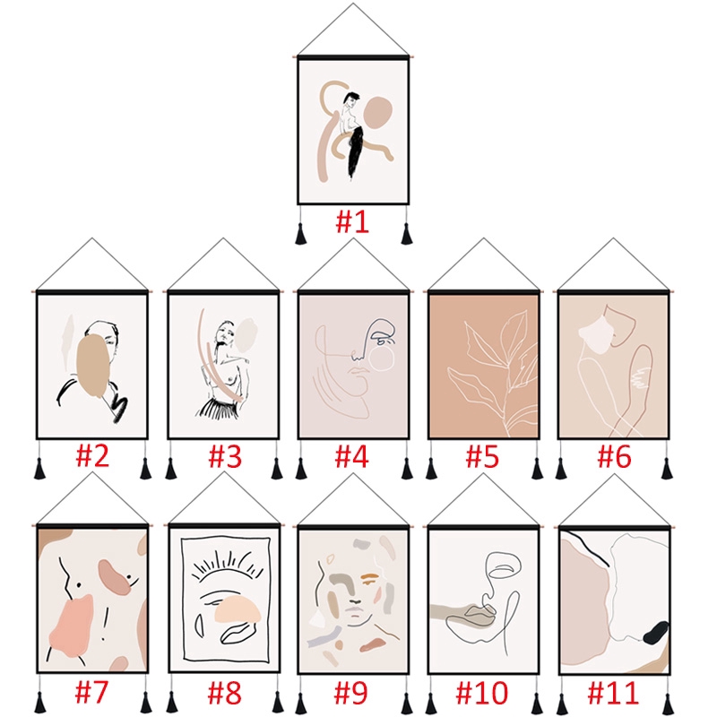 Tranh Vải Treo Tường Trang Trí Phong Cách Tối Giản Cực Kì Tinh Tế | BigBuy360 - bigbuy360.vn