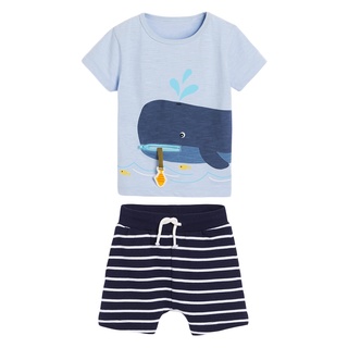 Bộ Little Maven Bé Trai, Bộ Thun Cotton Hàng Xuất, 03M006
