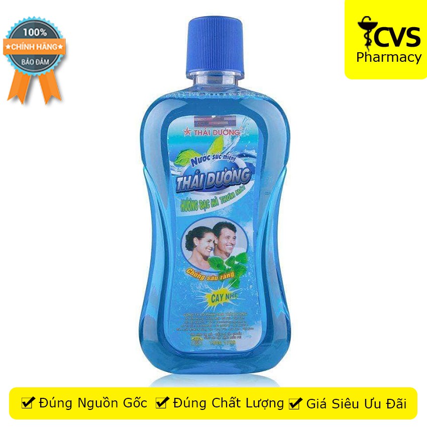 Nước Súc Miệng Thái Dương Hương Bạc Hà 500ml - CVSPharmacy