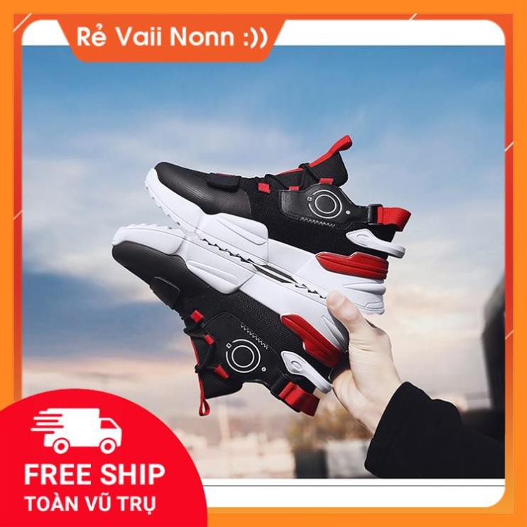 [ Full box ] Giày nam Fashion khử mùi thoáng khí êm chân, Giày thể thao nam cực chất năm 2019 🎁