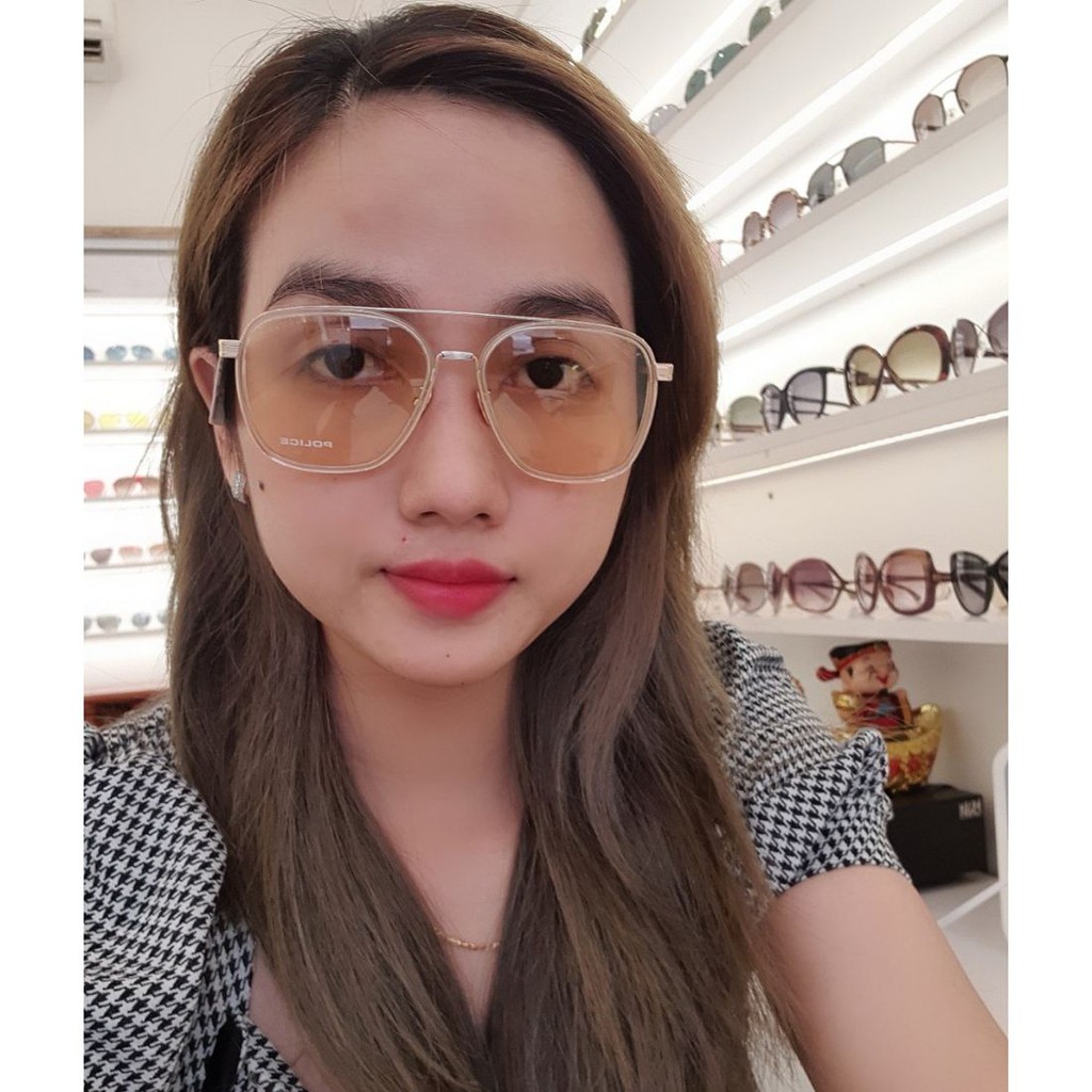 Kính mát chính hãng Police SPLC49M 846F màu sắc thời trang, thiết kế dễ đeo bảo vệ mắt