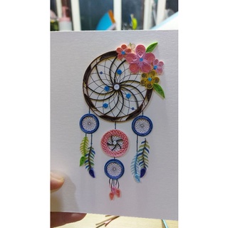 THIỆP QUILLING TÌNH YÊU