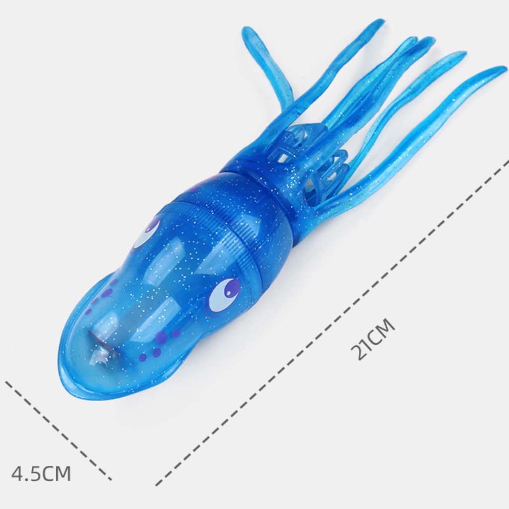 Đồ chơi thả bồn tắm con bạch tuộc mới nhất 2022 (tặng kèm pin)