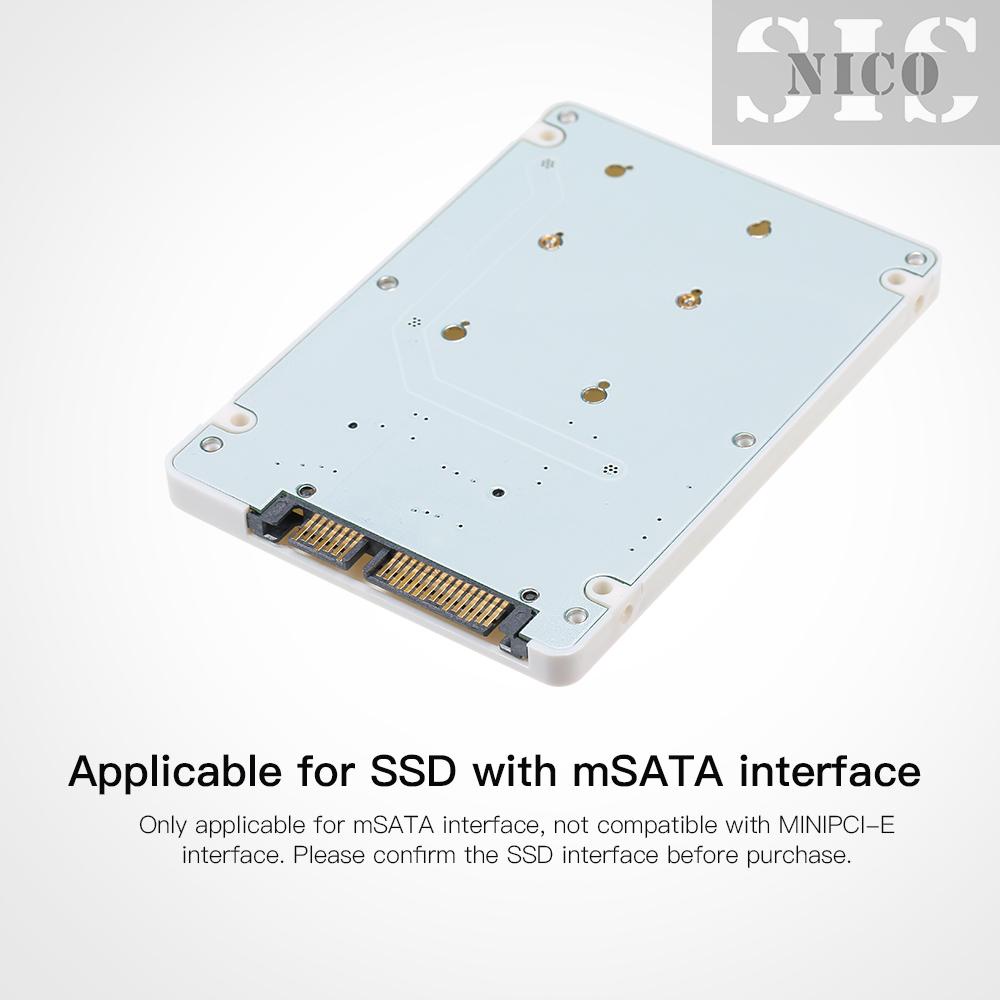 Thiết Bị Chuyển Đổi Ổ Cứng Ssd _- _-) Msata Sang Sata Msata Sang 2.5 Sata 3.0 Kèm Hộp Đựng Ốp | BigBuy360 - bigbuy360.vn