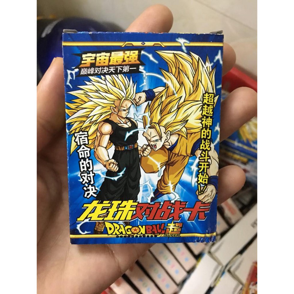 thẻ bài 7 Viên ngọc rồng siêu cấp DRAGON BALL ( hộp 18 lá ) giá rẻ