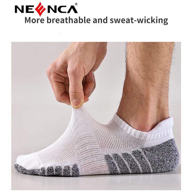 Neenca Tất Thể Thao Thấm Hút Mồ Hôi Thoáng Khí Chất Lượng Dành Cho Nam