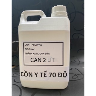 Cồn 70 độ (Ethanol 70%) sát khuẩn, tiệt trùng Can 2 Lít