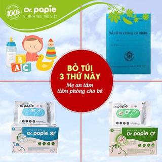 Khăn lau hạ sốt Dr.Papie 0+ (cho trẻ sơ sinh)