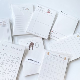 [GIẤY NOTE] Note white phong cách minimalism (nhắn tin chọn mẫu nhé ^^)