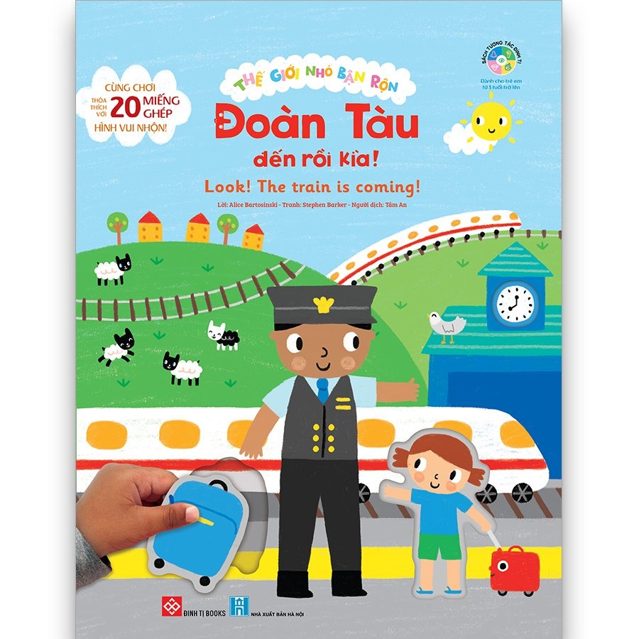 Thế giới nhỏ bận rộn - Đoàn tàu đến rồi kìa! - Look! The train is coming!_TT_Egmont