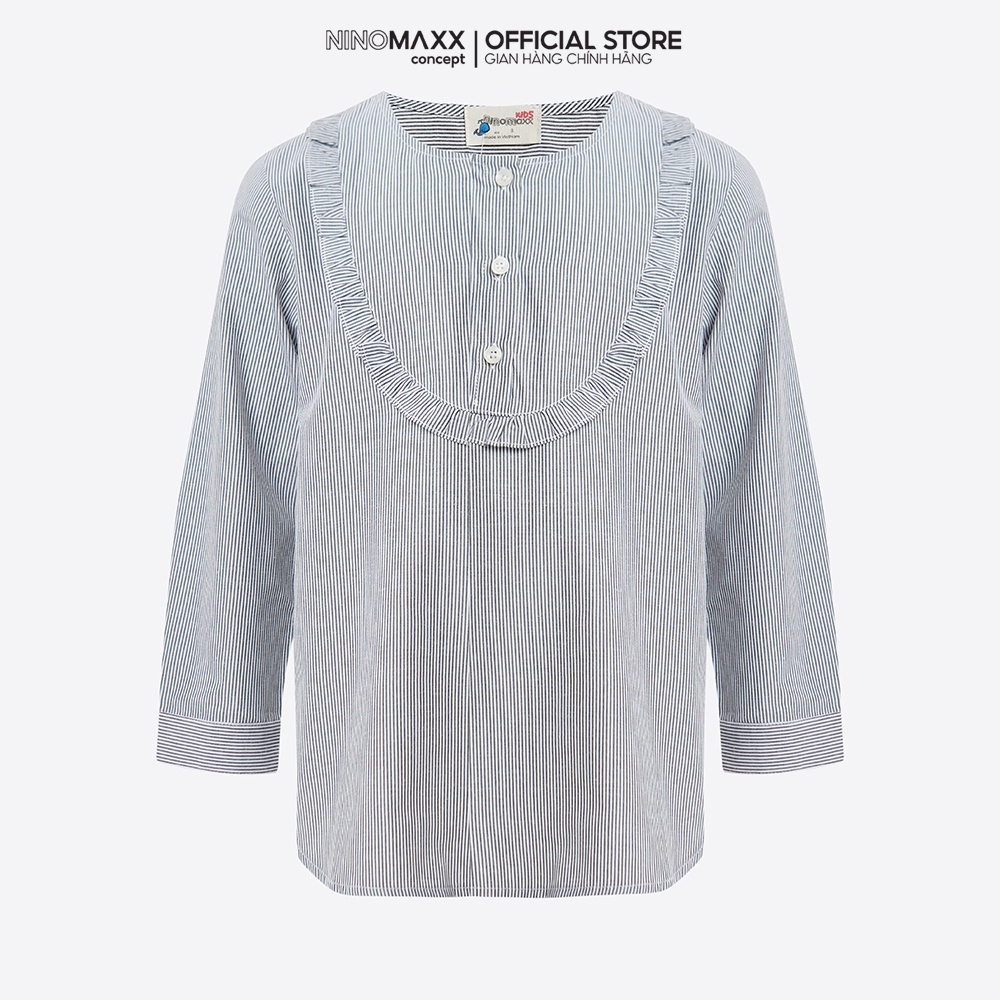 NINOMAXX KIDS Áo sơ mi Bé gái tay dài cotton 1907013