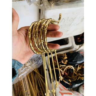 Móc đốt trúc + 6 nẹp cho mi mào choè