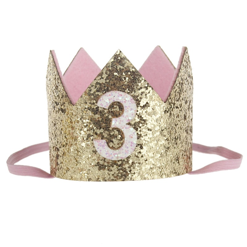 Băng Đô Vương Miện Công Chúa Dành Cho Bé Gái