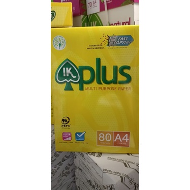 Giấy in  khổ  A4 Excel, Double A, IK Plus, Quality, Ik Natural.