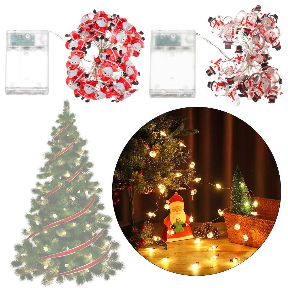 Dây Đèn LED 10 Ft 30 Bóng Trang Trí Giáng Sinh Năm Mới