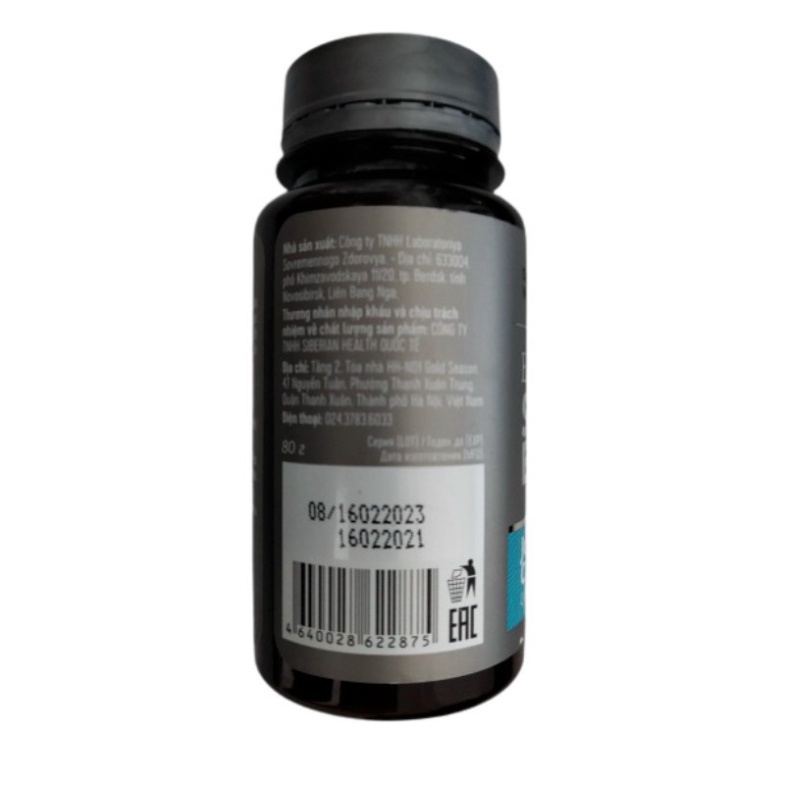 Joint Comfort Siberi - Thực phẩm bảo vệ sức khỏe Essential Sorbents Joint Comfort – 80g – Date T2/2023