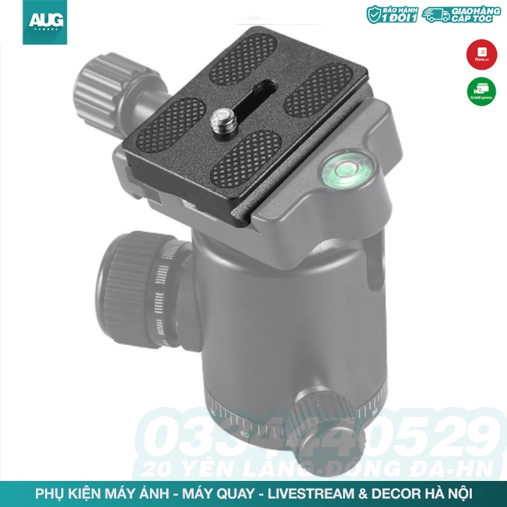 Tổng Hợp Đế kim loại gắn chân máy ảnh tripod quick plate - AUG Camera