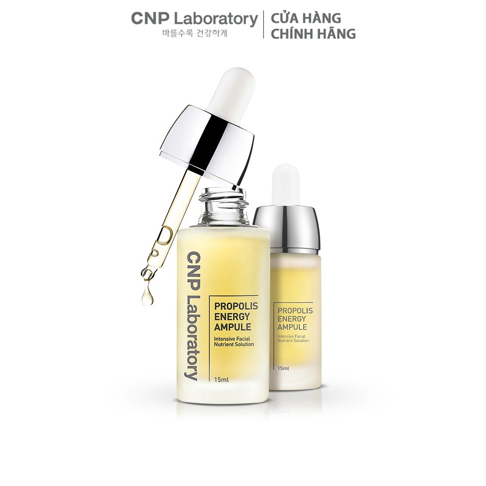 [Mã FMCGMALL -8% đơn 250K] Tinh chất keo ong tái tạo phục hồi da CNP Laboratory Propolis Energy Ampule 15ml