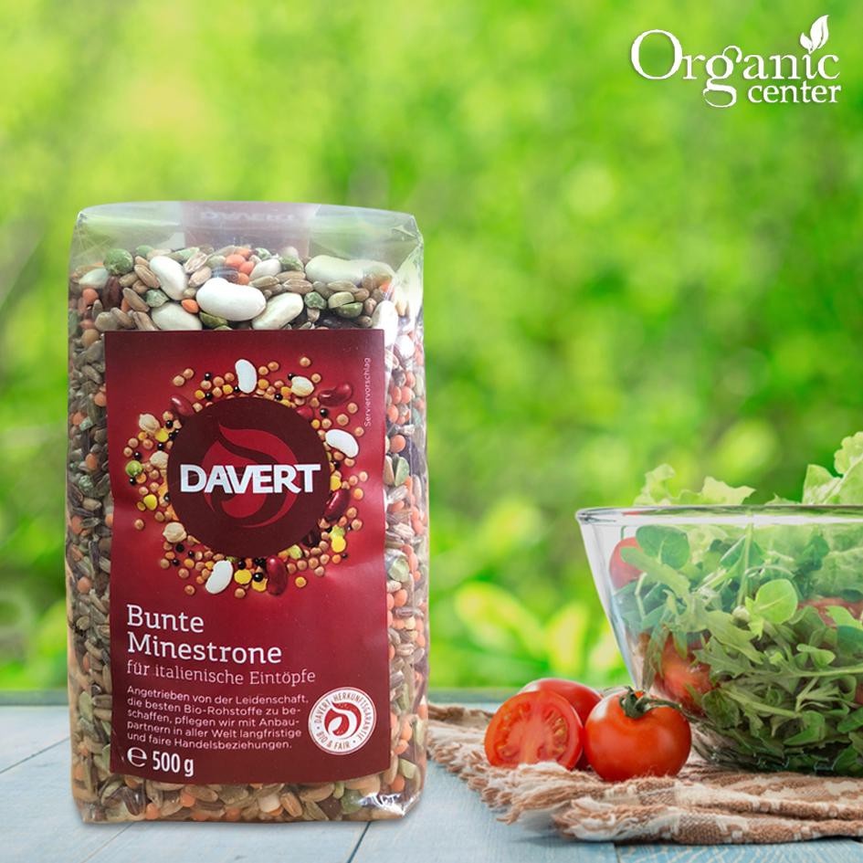 Hạt tổng hợp các loại đậu hữu cơ Davert (500g)