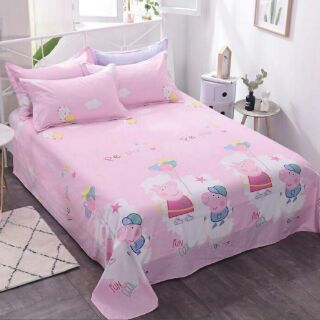 Bộ ga gối cotton 3d mềm mịn thoáng mát