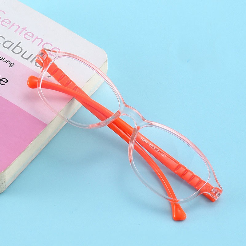 Kính mát chống tia bức xạ hình oval dễ thương cho bé