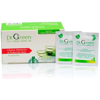 Combo 30 gói muối rửa mũi Dr.Green thêm chiết xuất lô hội