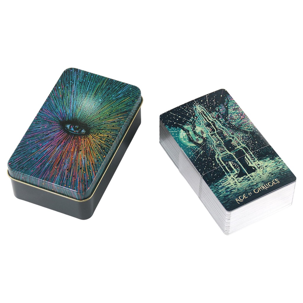 Bộ Bài Tarot 78 Lá Màu Bạc