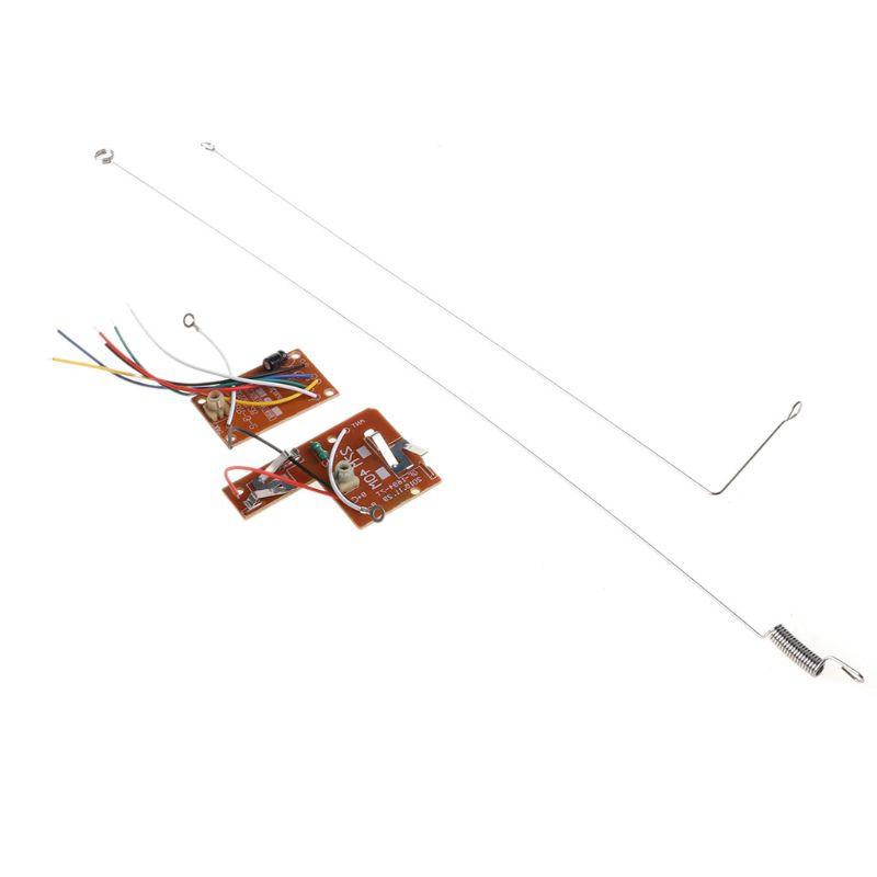Bảng Mạch Thu Phát Điều Khiển Từ Xa 4ch 27mhz Kèm Ăng Ten Cho Xe Hơi Xe Tải Đồ Chơi