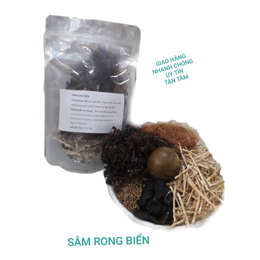 NGUYÊN LIẾU SÂM BÔNG CÚC/ RONG BIỂN/ BÍ ĐAO NẤU 5 LÍT NƯỚC
