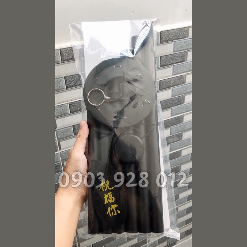 Chuông Gió Phong Thuỷ Cao Cấp (Chiêu Tài - Hoá Sát) , Đem Lại An Lành - May Mắn Cho Gia Chủ [6 ống] [22li]