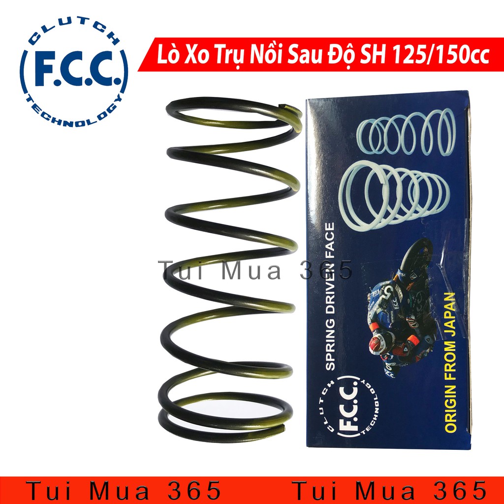 Lò Xo Trụ FCC Độ Nồi Sau Cho Xe Tay Ga SH 125, 150cc