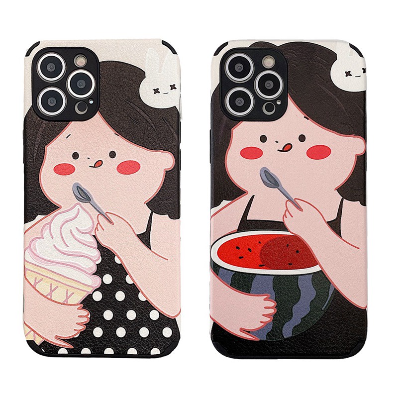 Ốp Điện Thoại TPU Mềm Chống Sốc Chống Bụi Hình Que Kem Dưa Hấu Dễ Thương Cho iPhone 11 12 Pro Max XR XS Max 11Pro | BigBuy360 - bigbuy360.vn