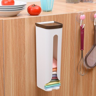 Hộp đựng túi nilon, túi đựng rác, loại dán tường dễ lấy KT: 31x10x 9.5cm (ảnh thật)