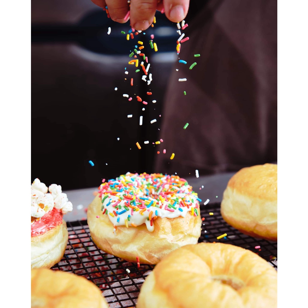 Socola Cốm Màu trang trí bánh 100g